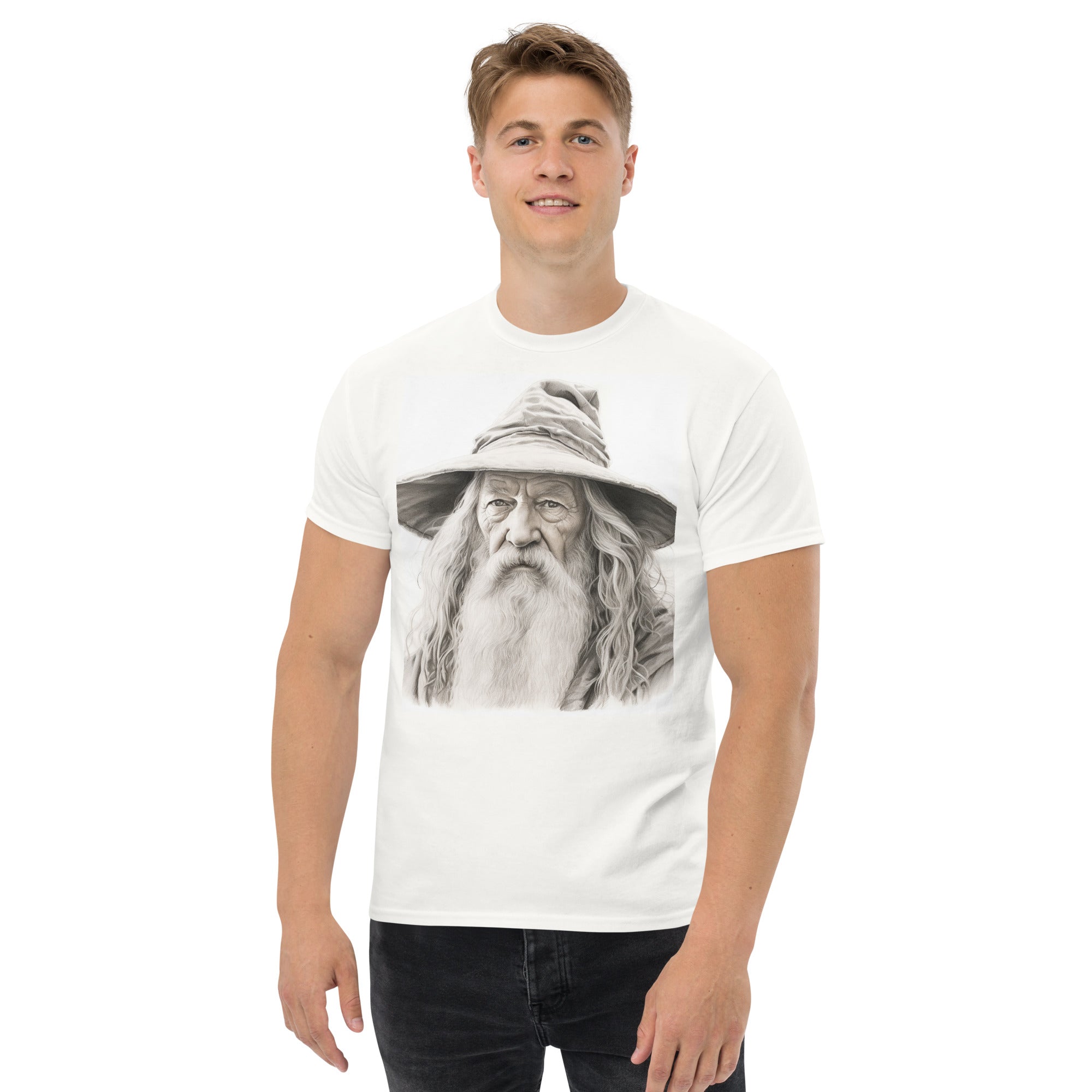 Pencil Gandalf T-Shirt - Caster Coast