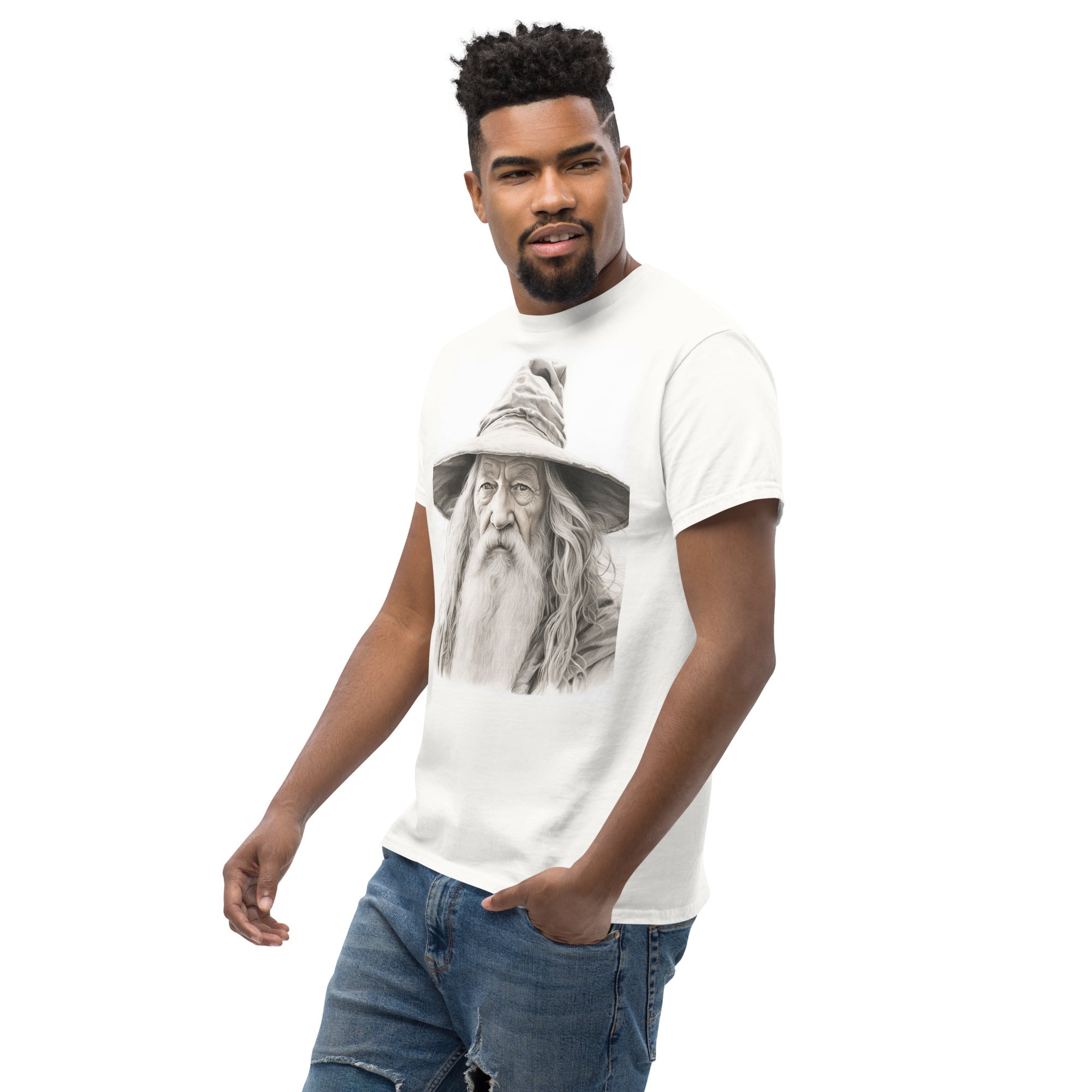 Pencil Gandalf T-Shirt - Caster Coast