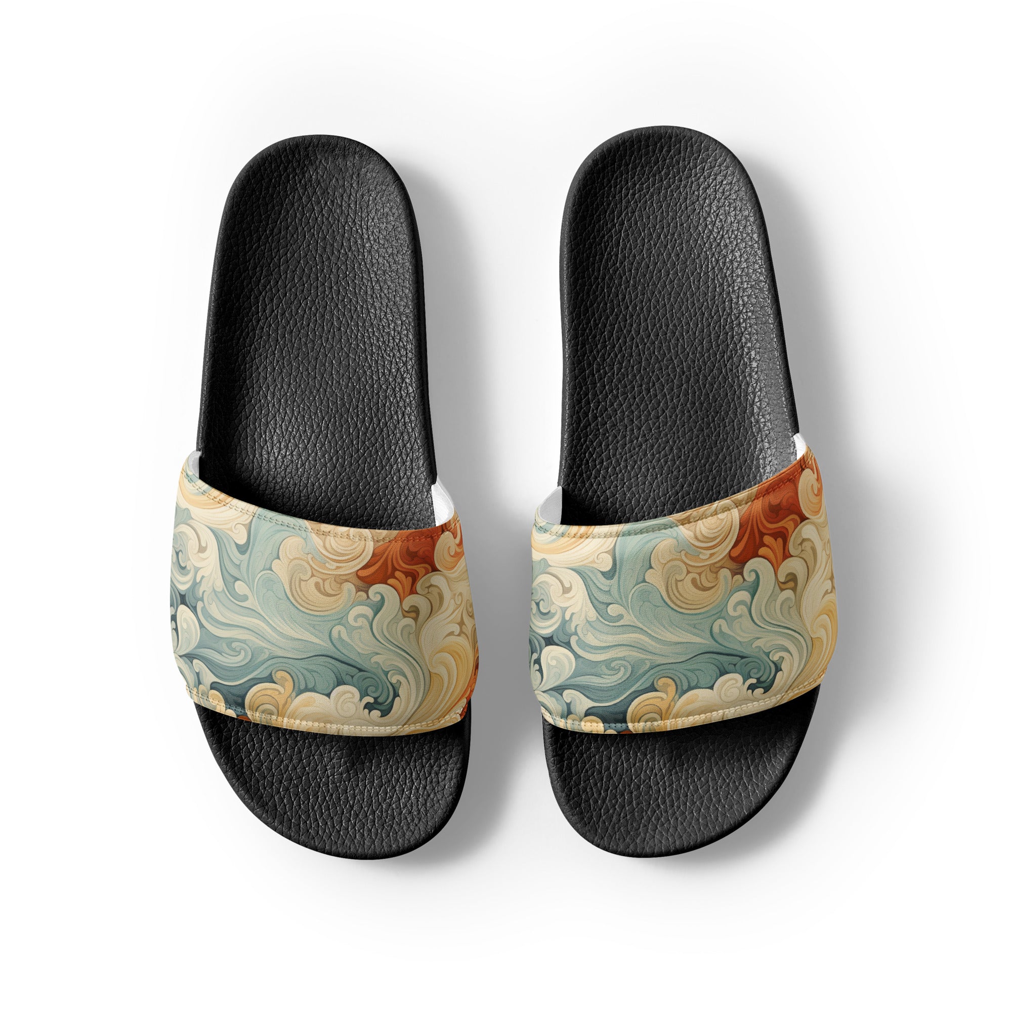 Go with the flow men’s slides - Caster Coast