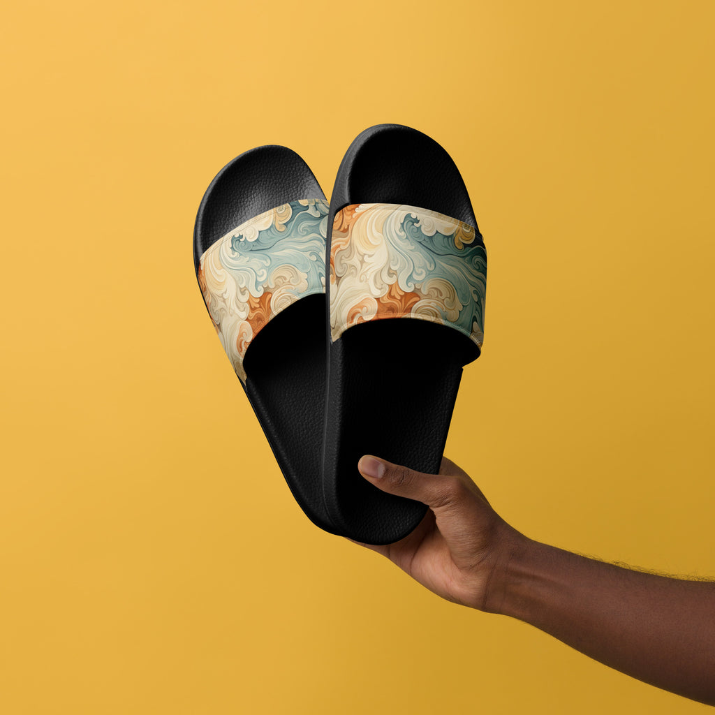 Go with the flow men’s slides - Caster Coast