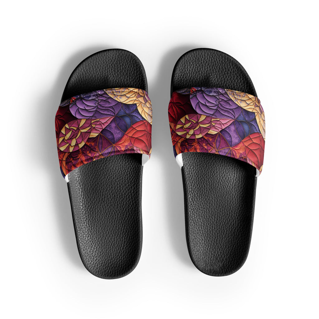 Comfy quilt men’s slides - Caster Coast