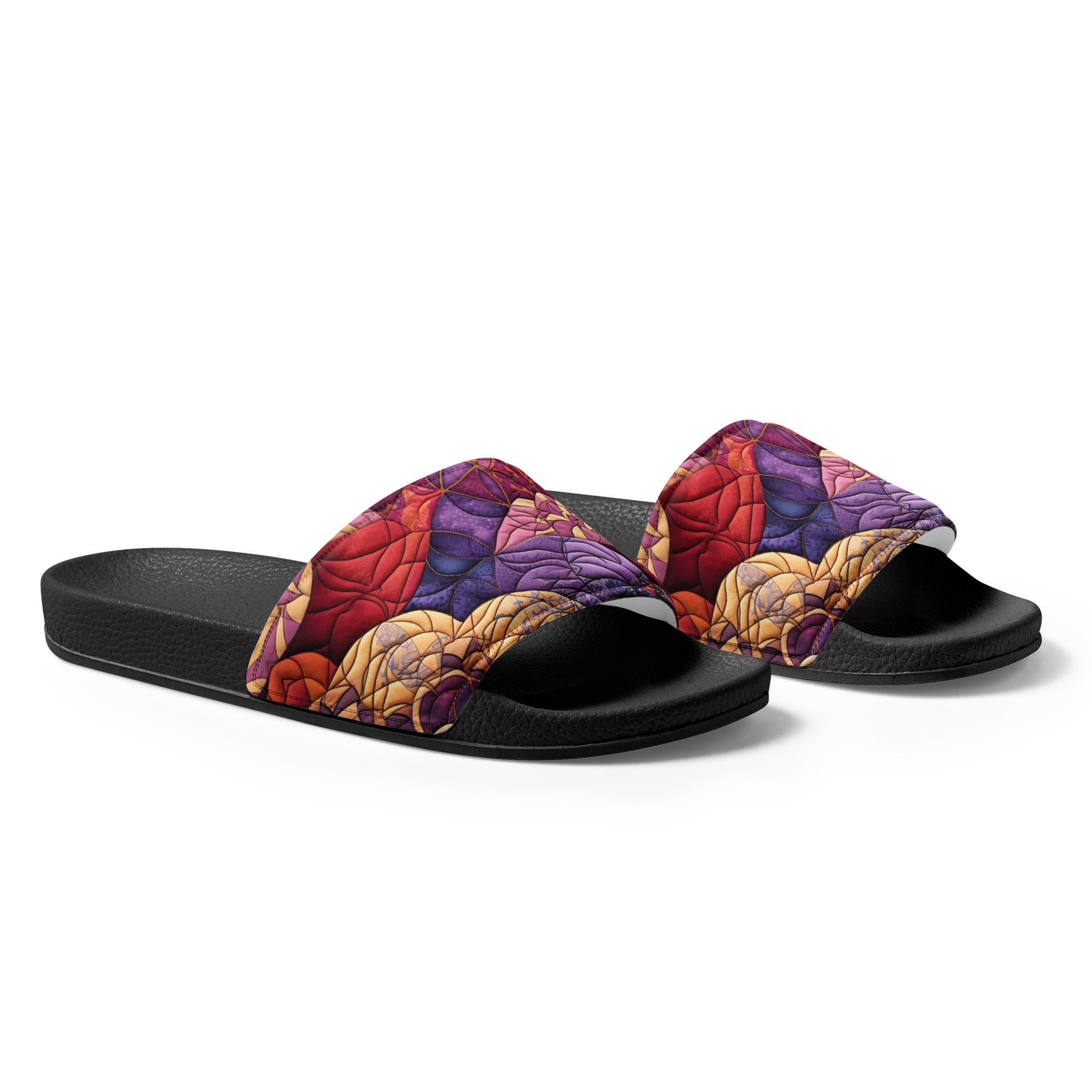 Comfy quilt men’s slides - Caster Coast