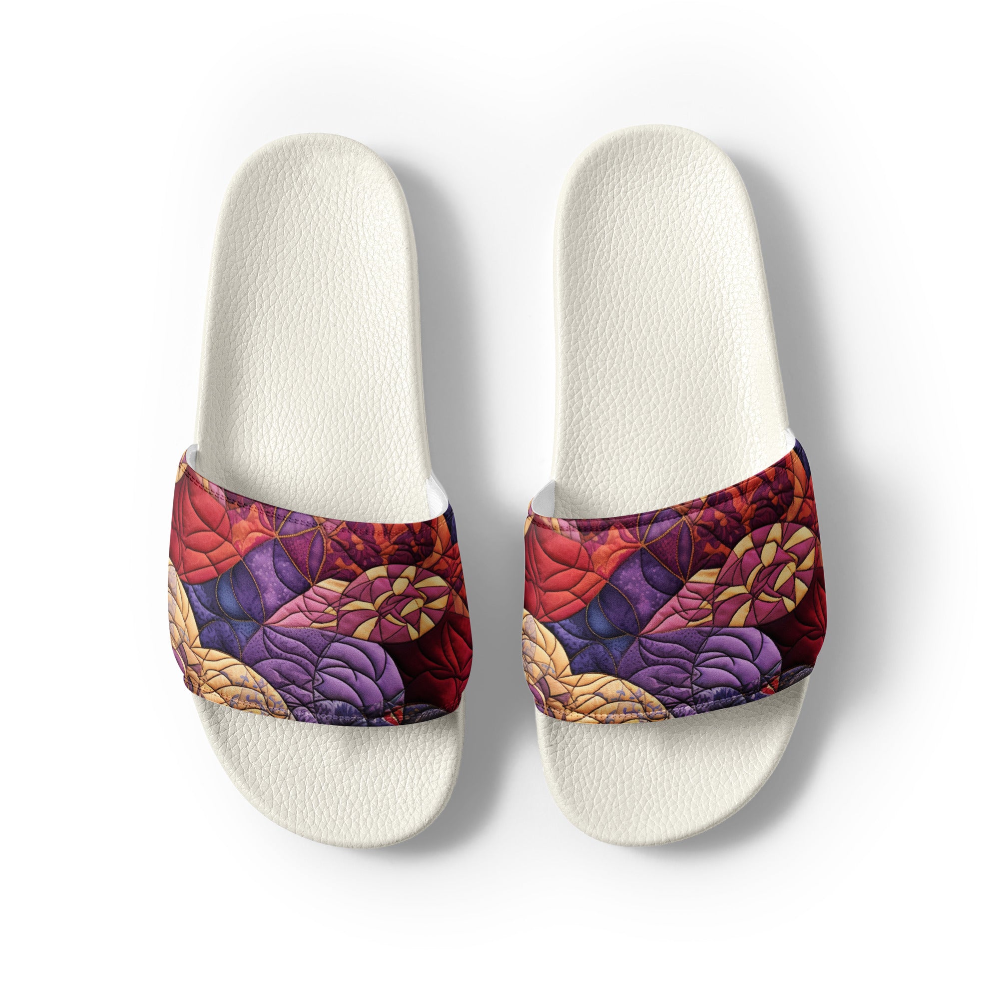 Comfy quilt men’s slides - Caster Coast