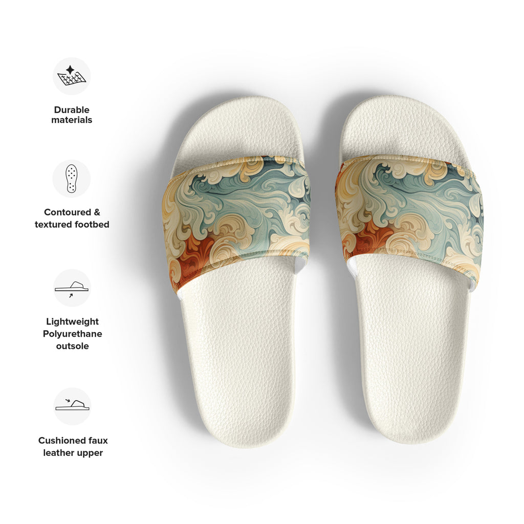 Go with the flow men’s slides - Caster Coast