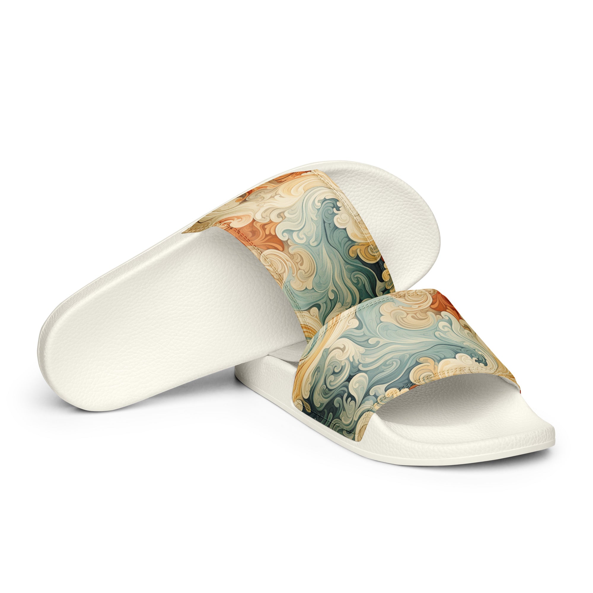 Go with the flow men’s slides - Caster Coast