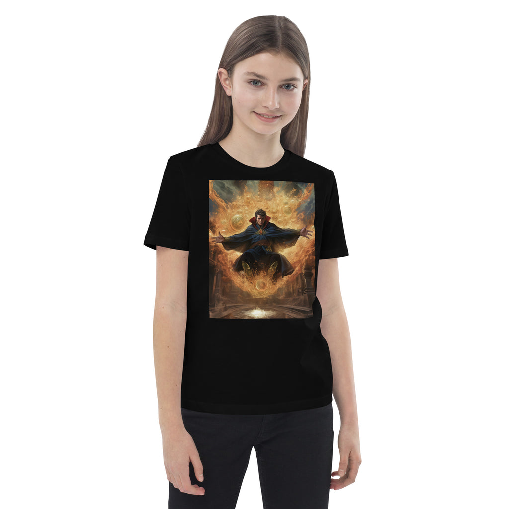 Doctor Strange AI Fan Art organic cotton kids t-shirt - Caster Coast