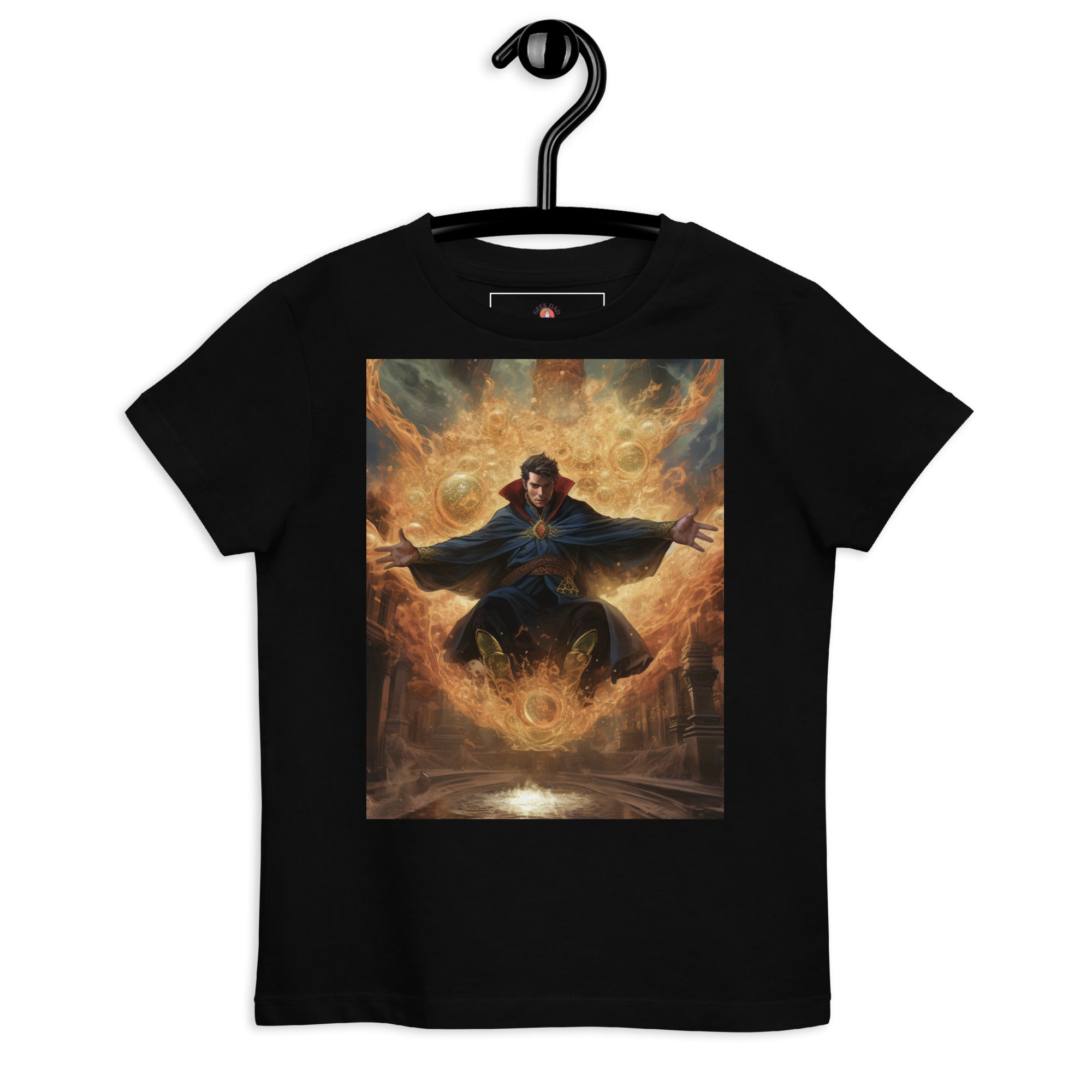 Doctor Strange AI Fan Art organic cotton kids t-shirt - Caster Coast