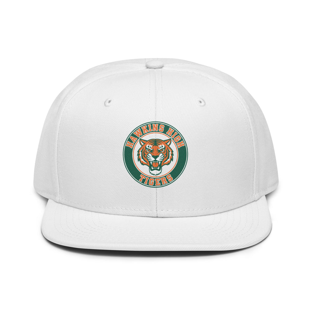 Hawkins High Tigers Snapback Hat | Stranger Things Inspired Cap - Caster Coast