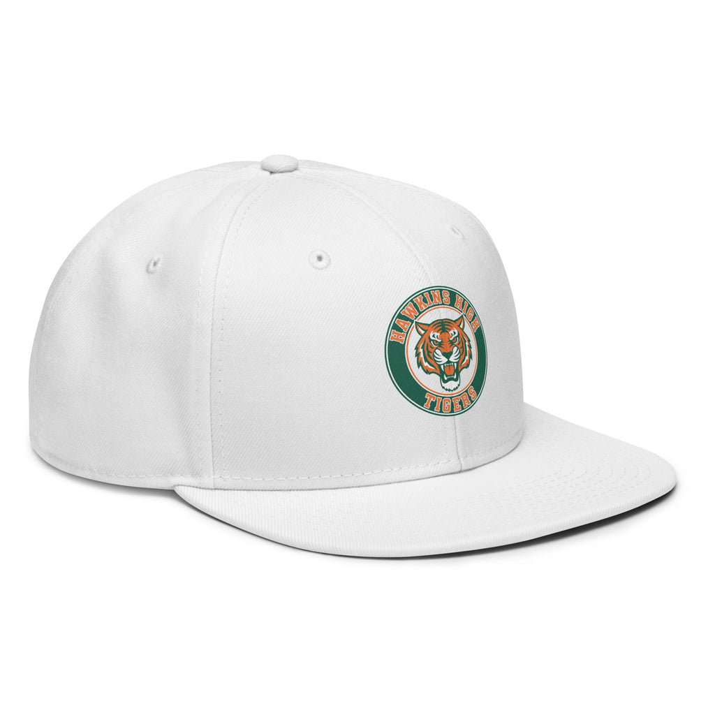 Hawkins High Tigers Snapback Hat | Stranger Things Inspired Cap - Caster Coast