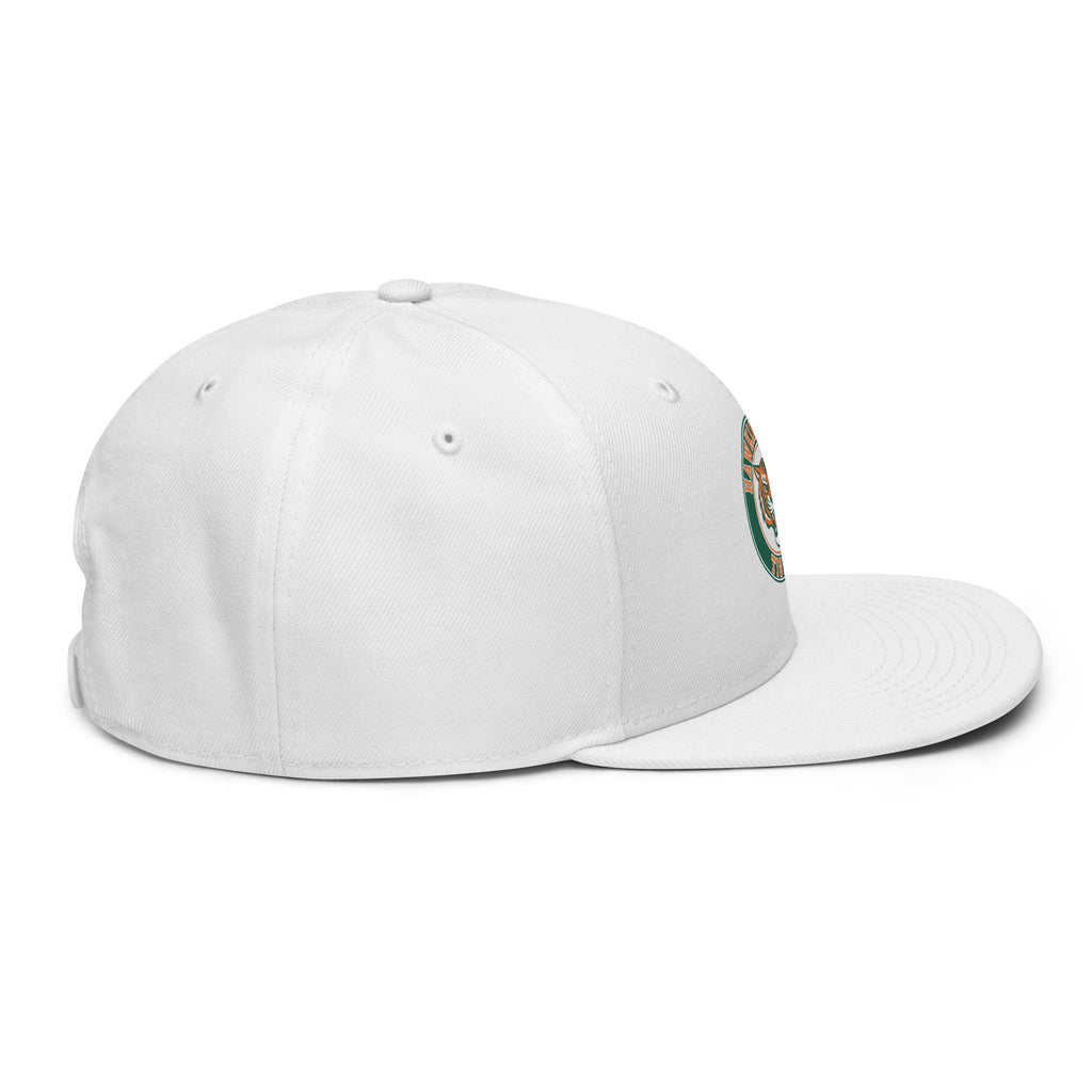 Hawkins High Tigers Snapback Hat | Stranger Things Inspired Cap - Caster Coast