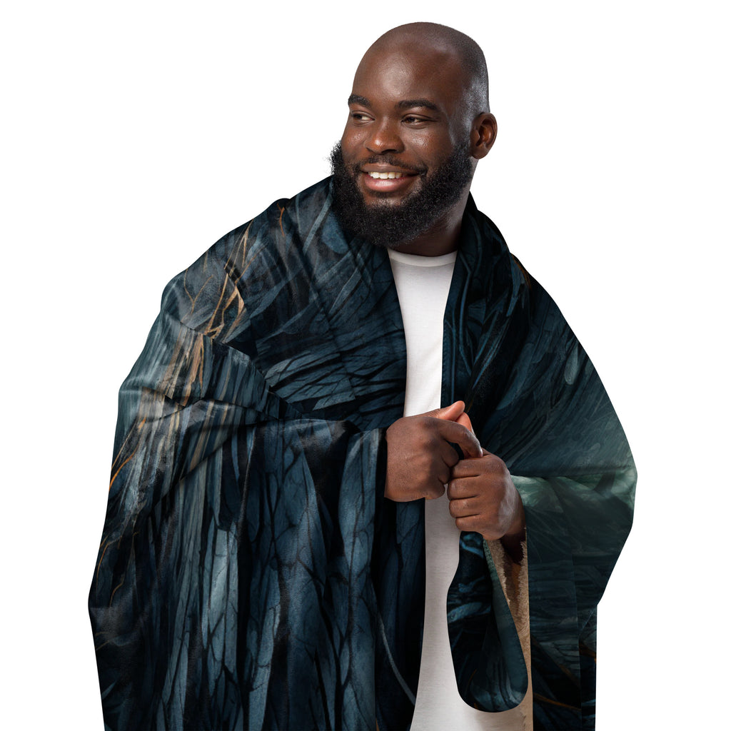 “Fly, You Fools” Sherpa blanket - Caster Coast