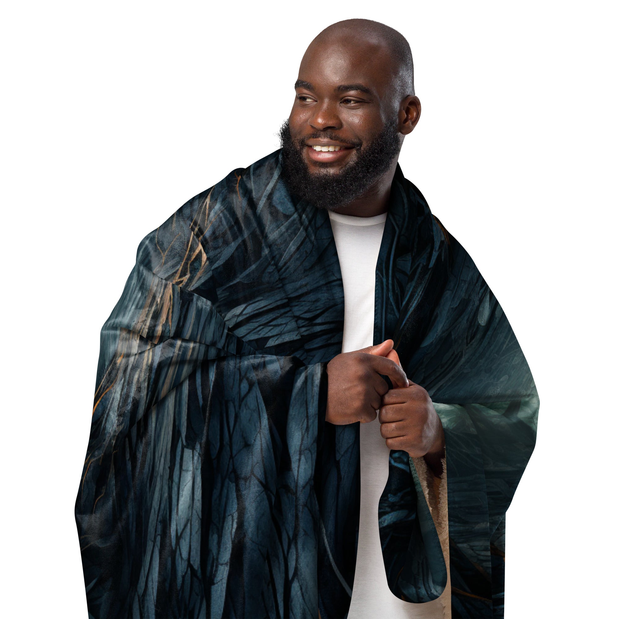 “Fly, You Fools” Sherpa blanket - Caster Coast