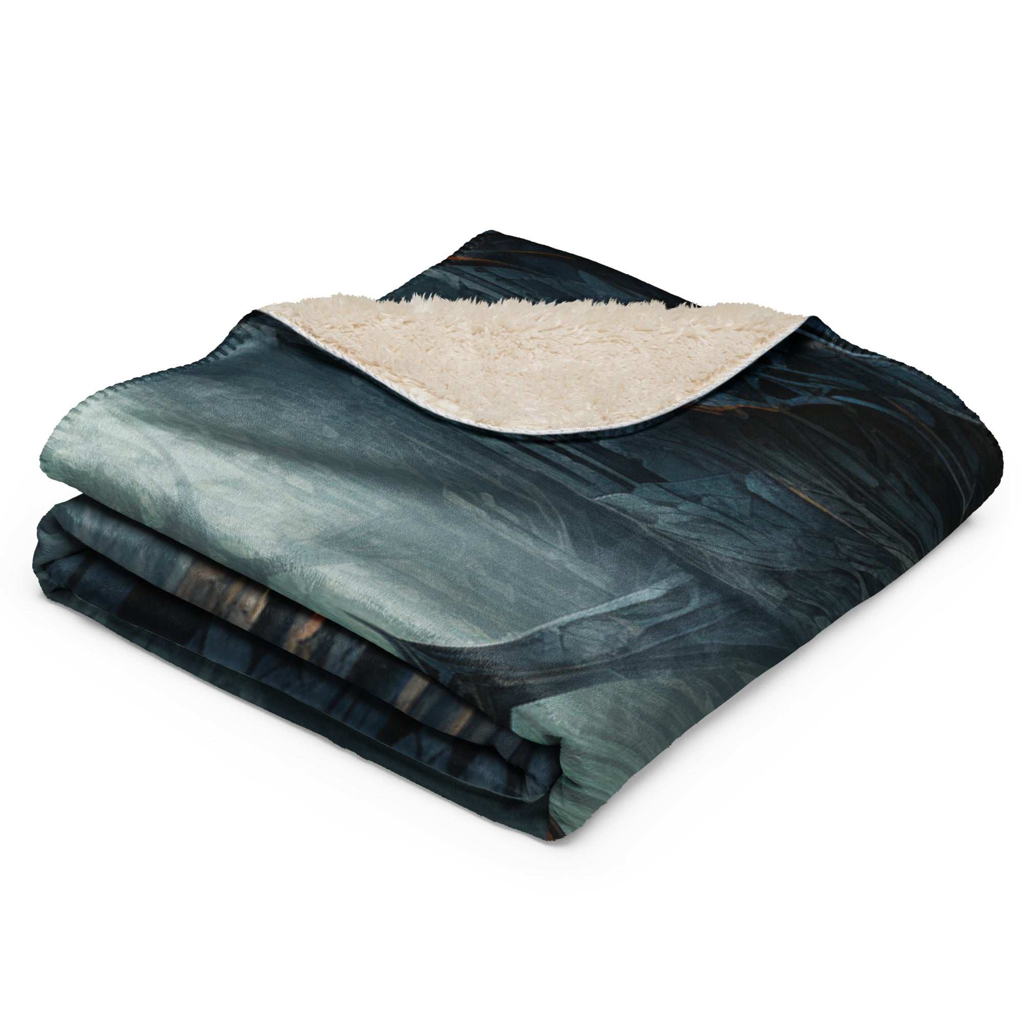 “Fly, You Fools” Sherpa blanket - Caster Coast