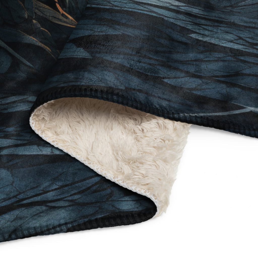 “Fly, You Fools” Sherpa blanket - Caster Coast
