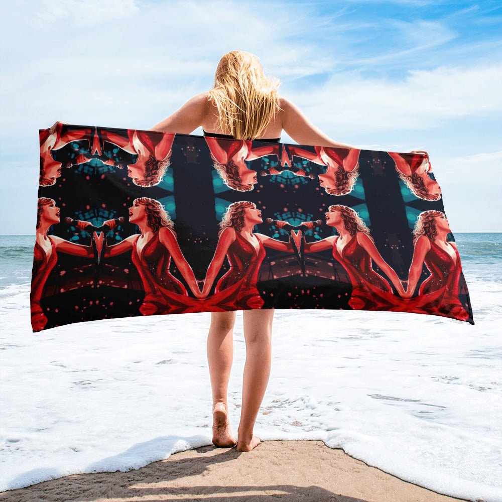 Taylor Swift Fan Art Towel - Caster Coast