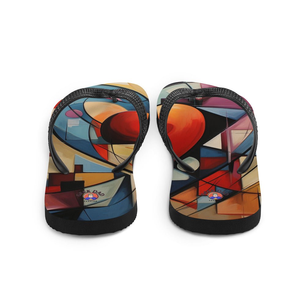Abstract Love Flip - Flops - Caster Coast