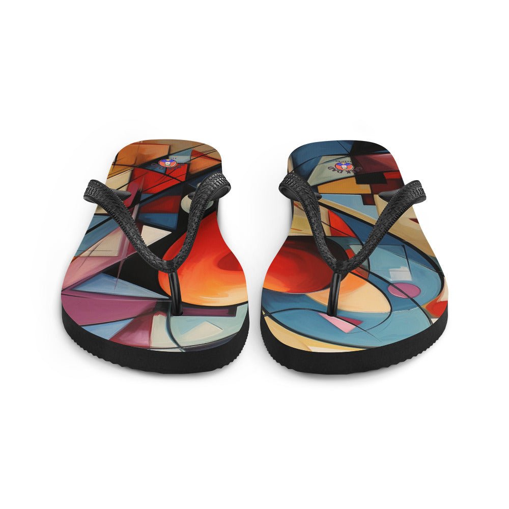 Abstract Love Flip - Flops - Caster Coast
