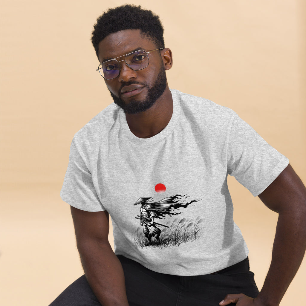 Geek Samurai Warrior - Fantasy D&D Warrior T-Shirt - Caster Coast