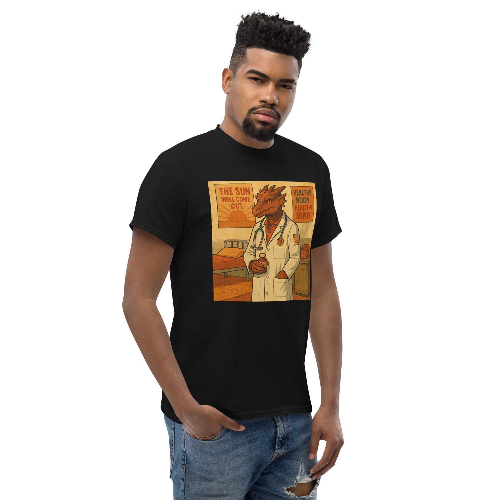 Lawful Good School Nurse | D&D Inspired T-Shirt for Geek Dads - Caster Coast