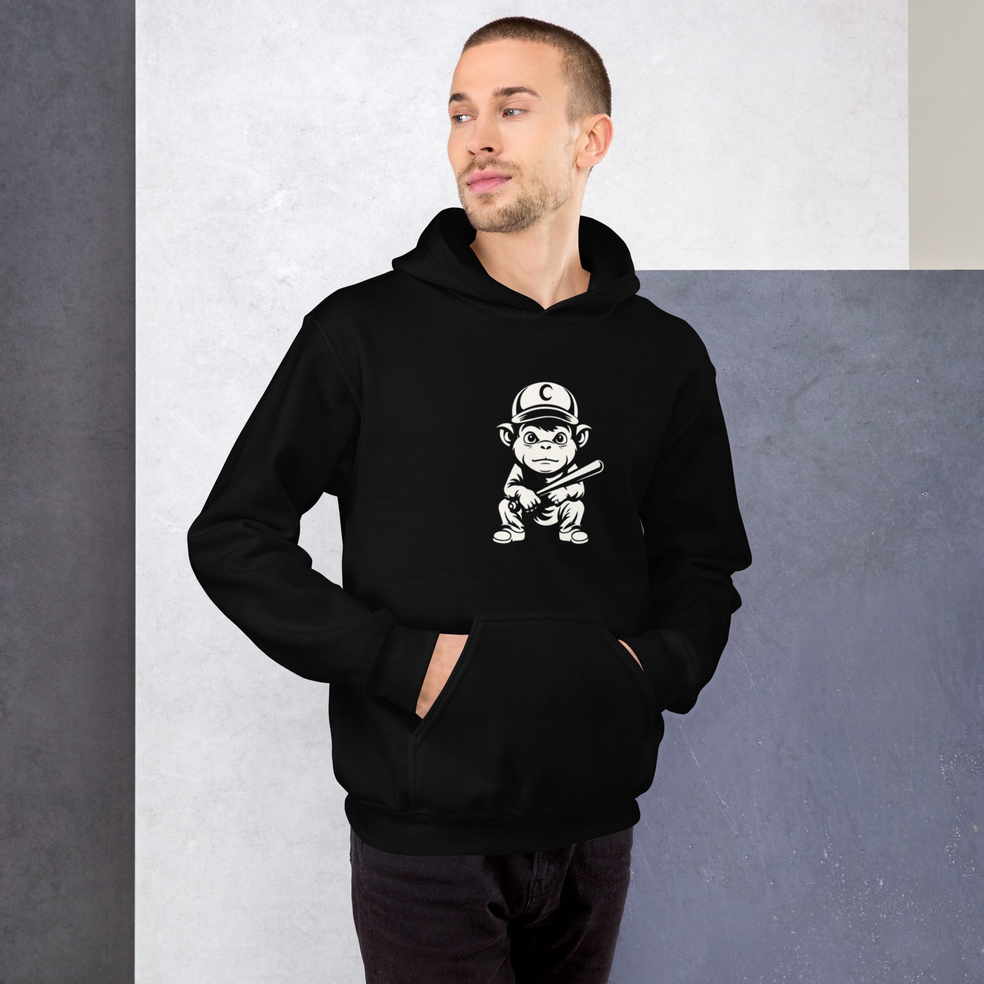 Baller Monkey Unisex Hoodie - Caster Coast