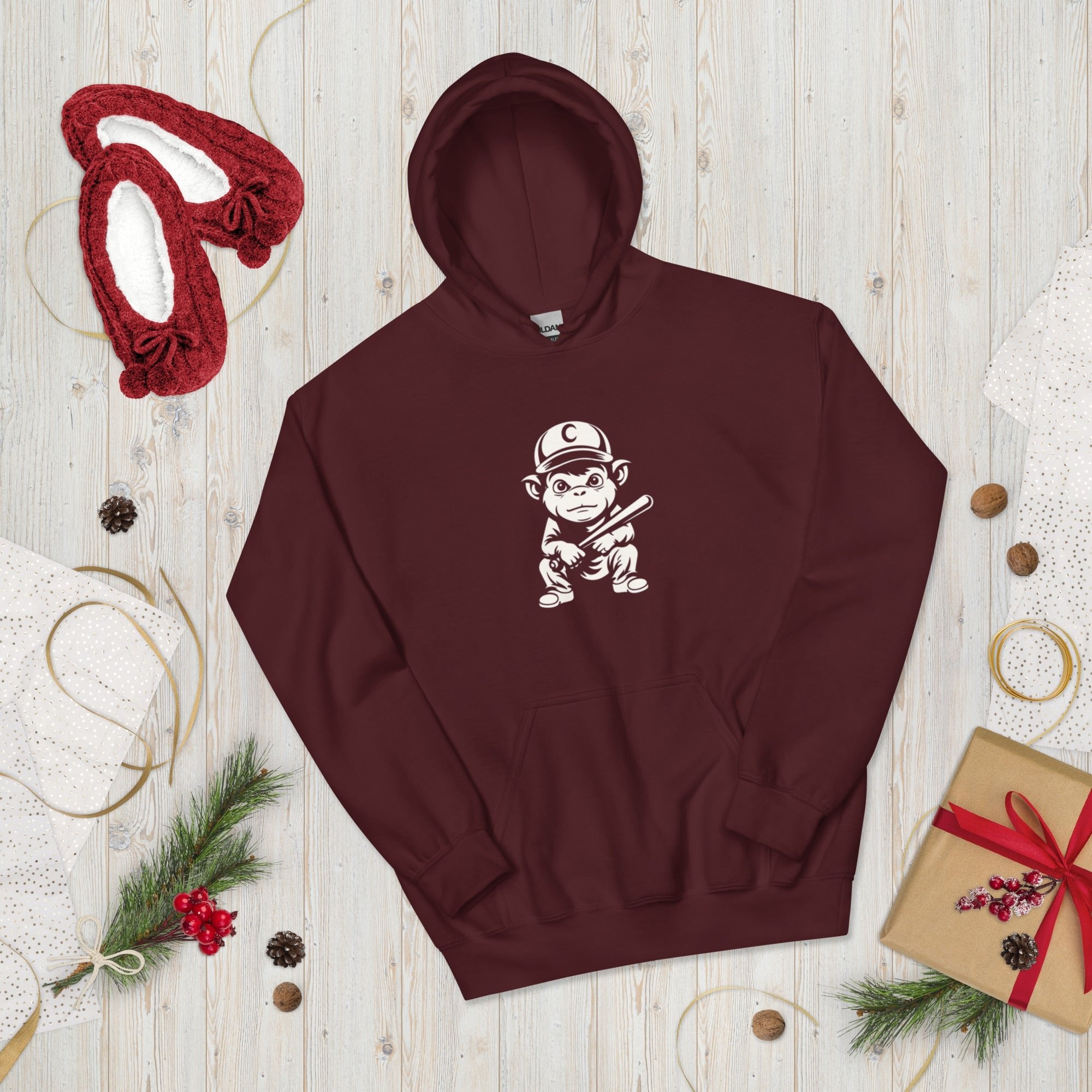 Baller Monkey Unisex Hoodie - Caster Coast
