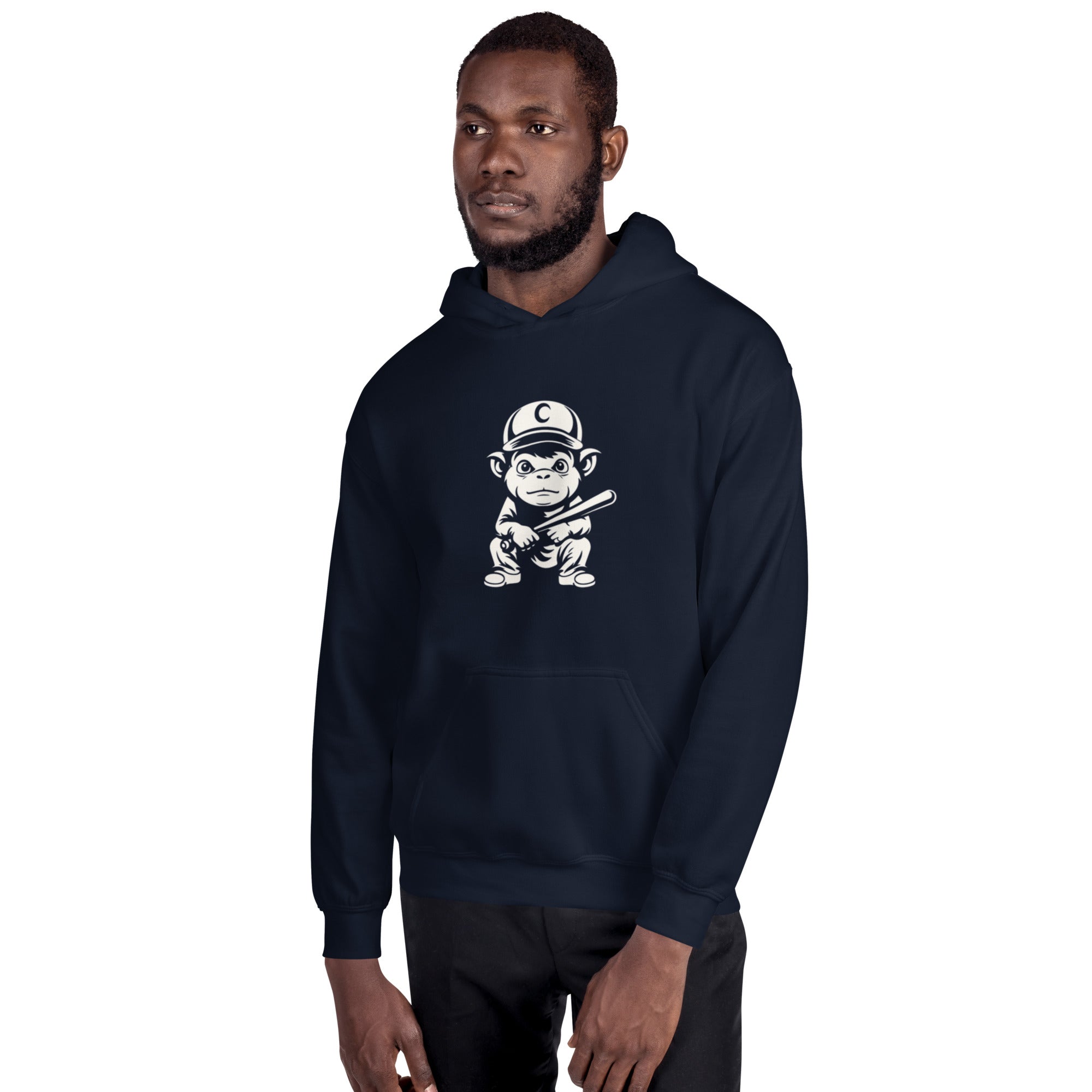 Baller Monkey Unisex Hoodie - Caster Coast