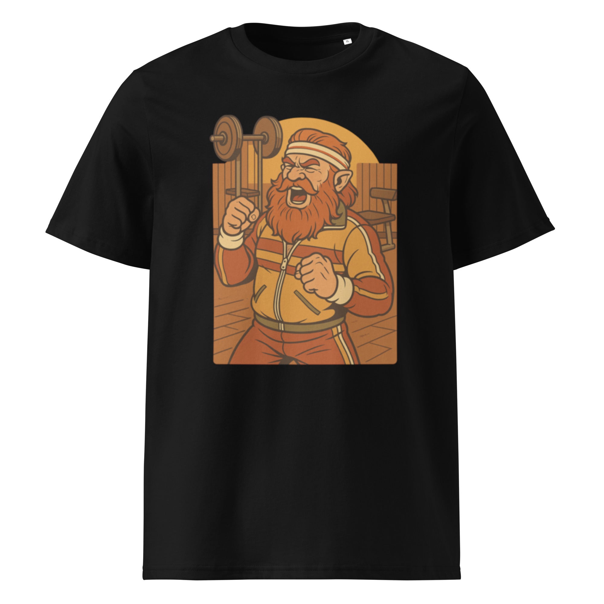 Dwarf Fitness Influencer Tee – “Get Swole or Go Home” - Caster Coast