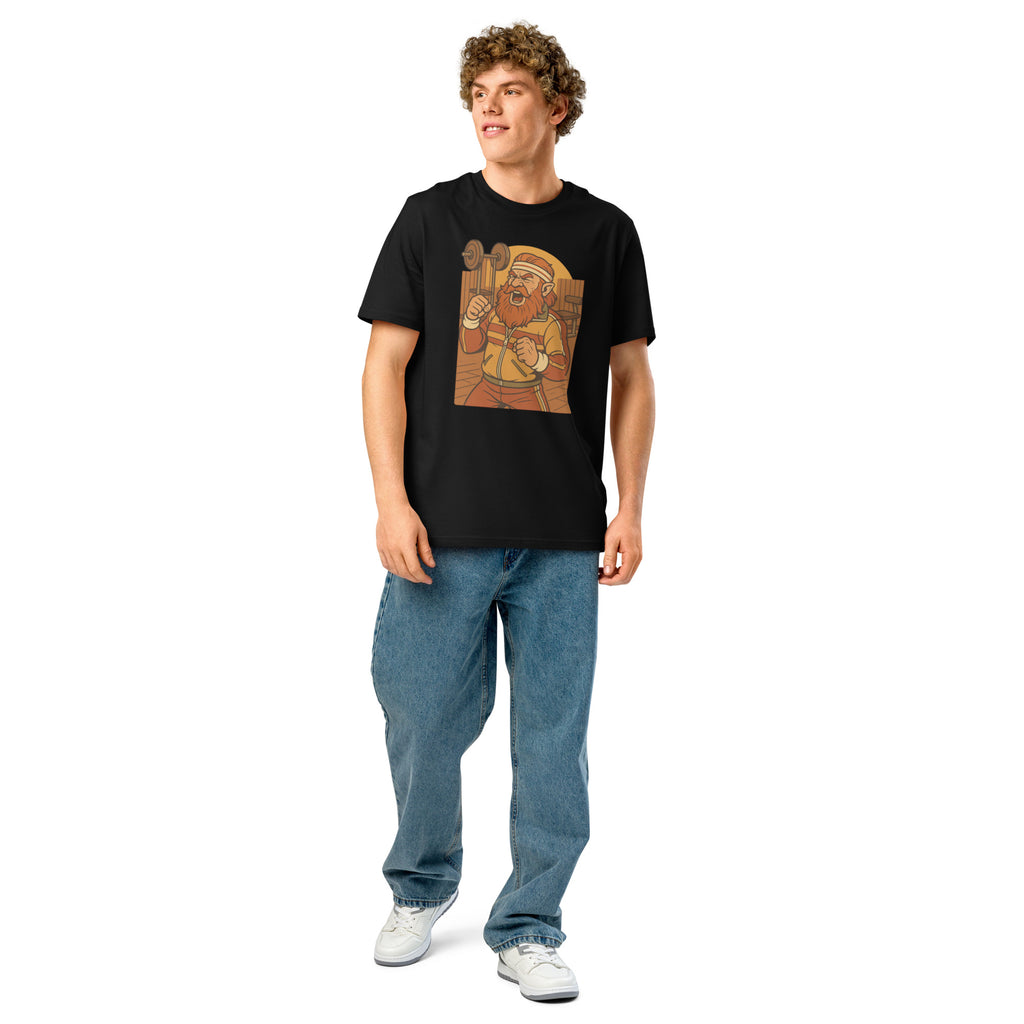 Dwarf Fitness Influencer Tee – “Get Swole or Go Home” - Caster Coast