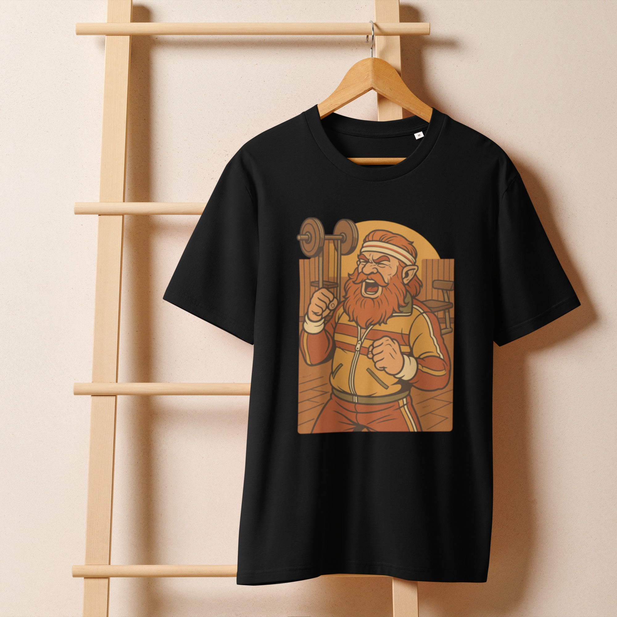Dwarf Fitness Influencer Tee – “Get Swole or Go Home” - Caster Coast
