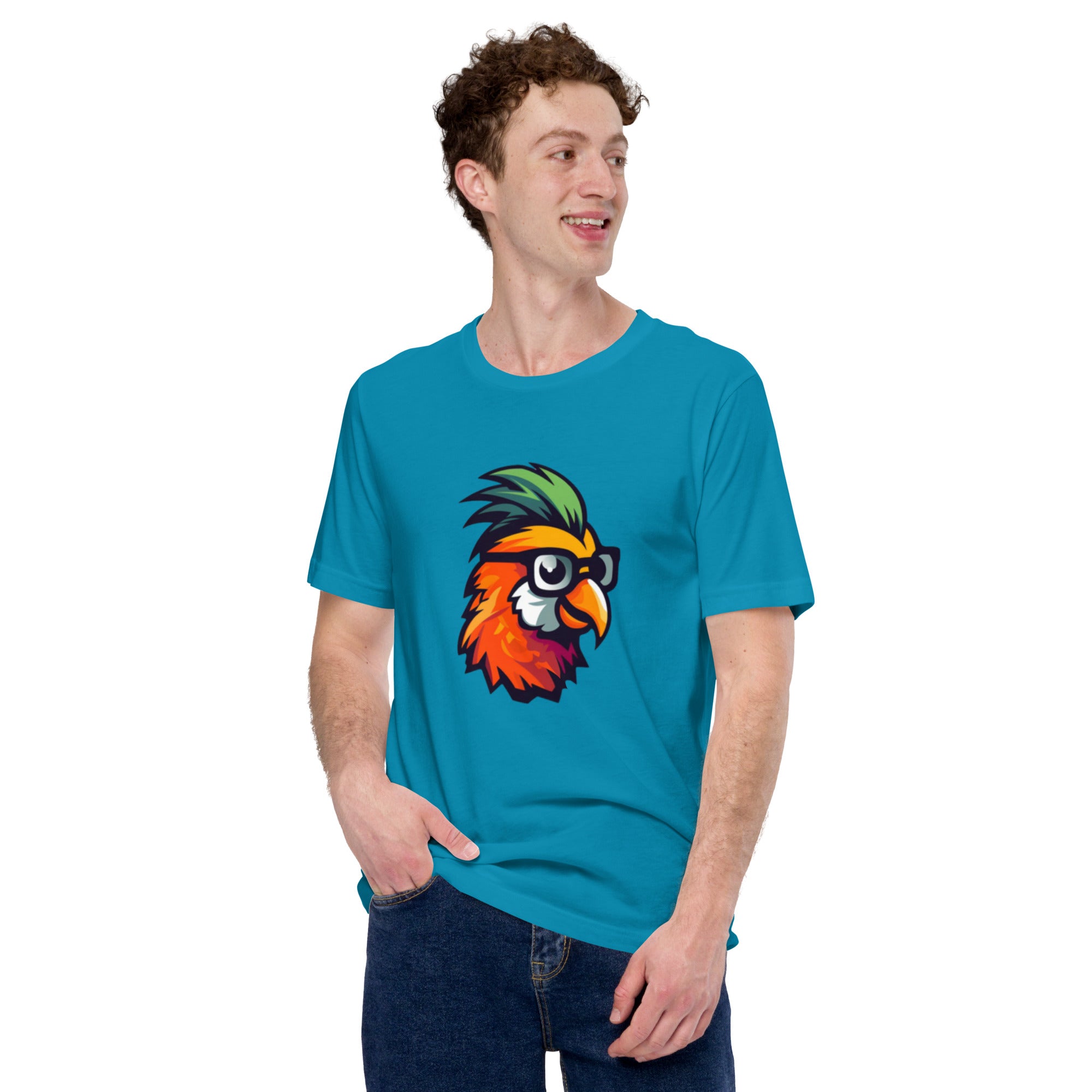 Captain Parrot Unisex t-shirt - Caster Coast