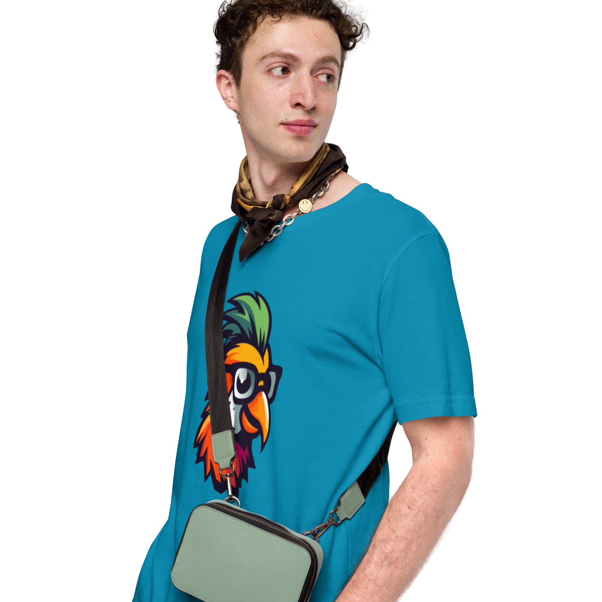 Captain Parrot Unisex t-shirt - Caster Coast