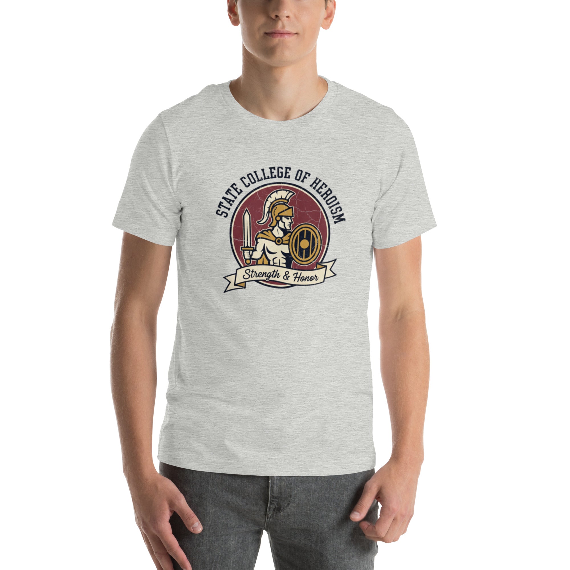 State College of Heroism T-Shirt | Geeky D&D Tee - Caster Coast