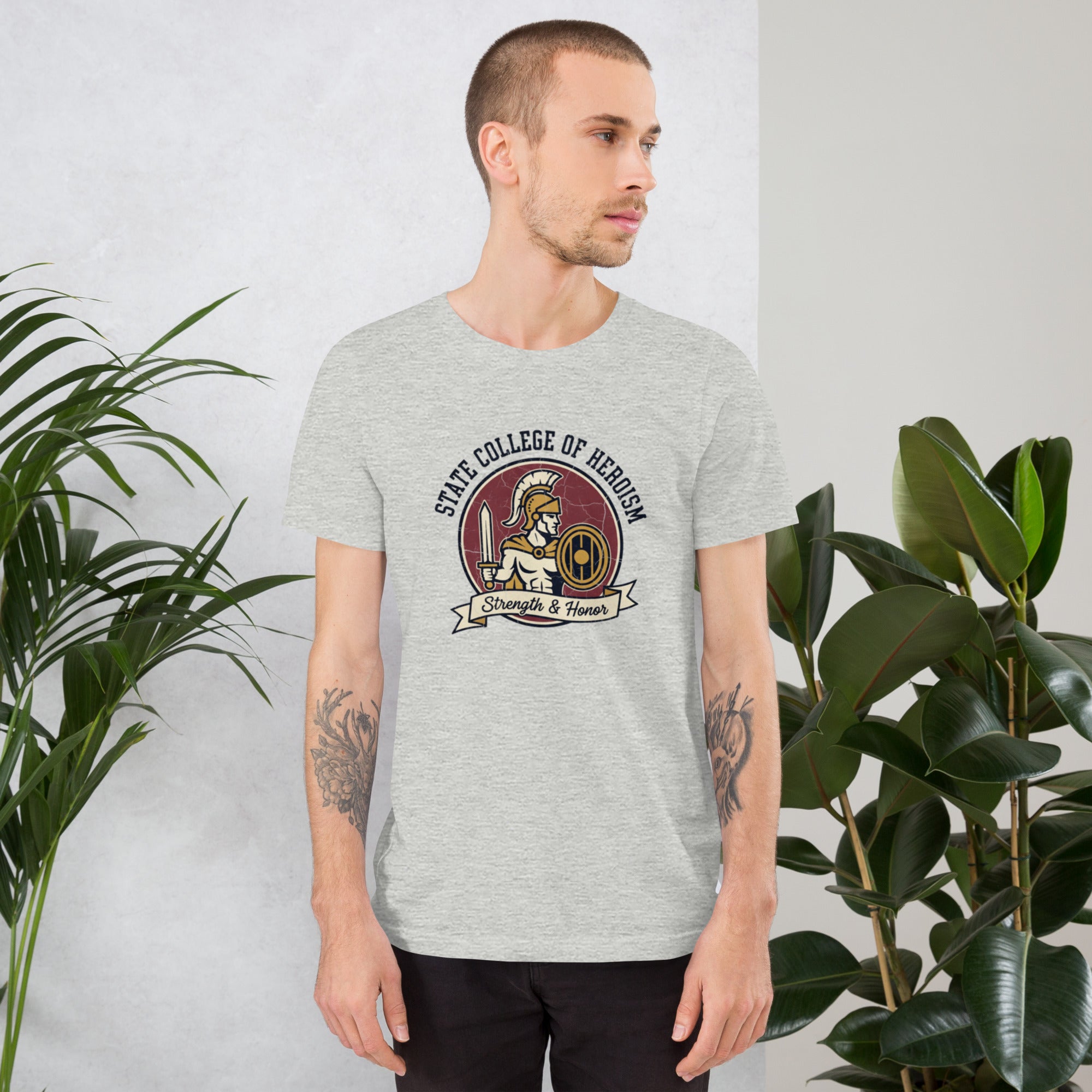 State College of Heroism T-Shirt | Geeky D&D Tee - Caster Coast