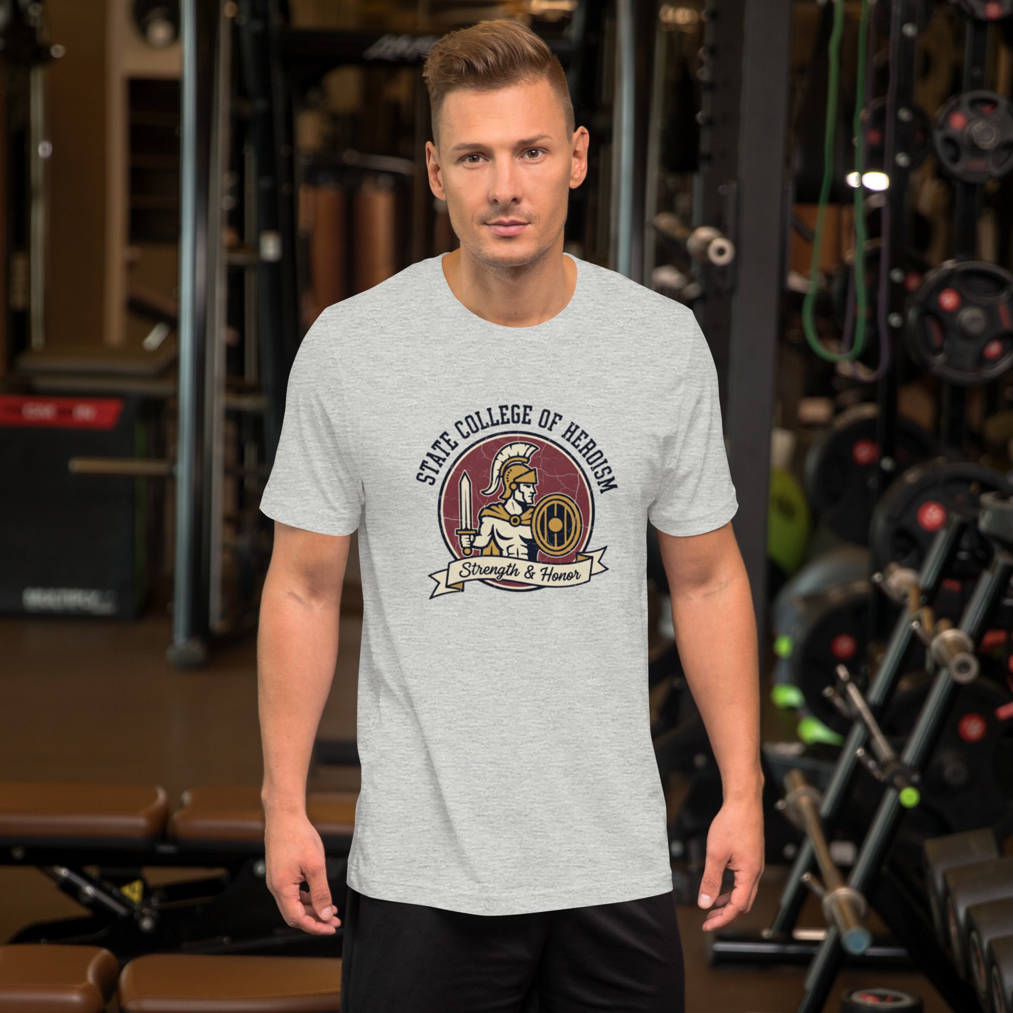 State College of Heroism T-Shirt | Geeky D&D Tee - Caster Coast
