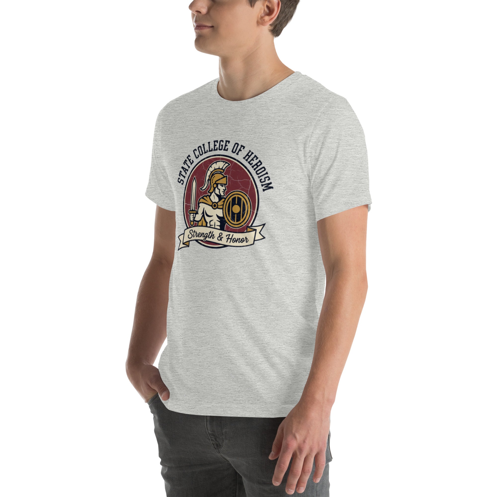 State College of Heroism T-Shirt | Geeky D&D Tee - Caster Coast