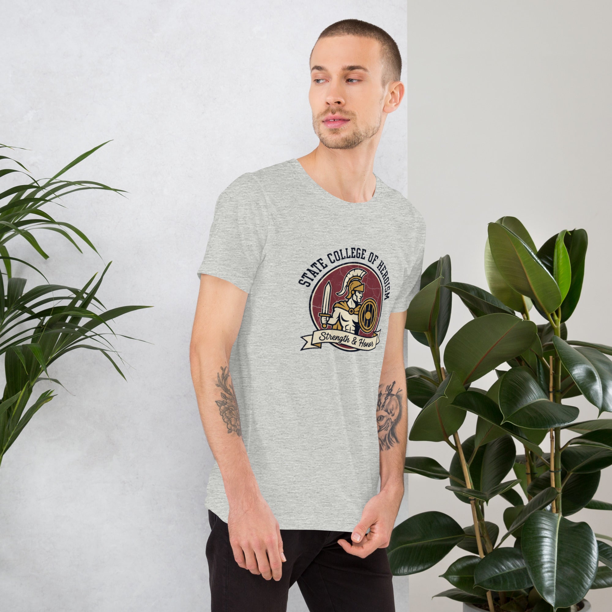 State College of Heroism T-Shirt | Geeky D&D Tee - Caster Coast