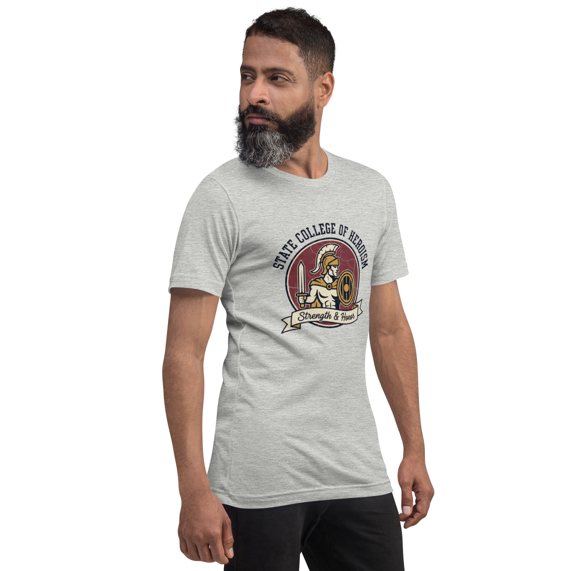 State College of Heroism T-Shirt | Geeky D&D Tee - Caster Coast