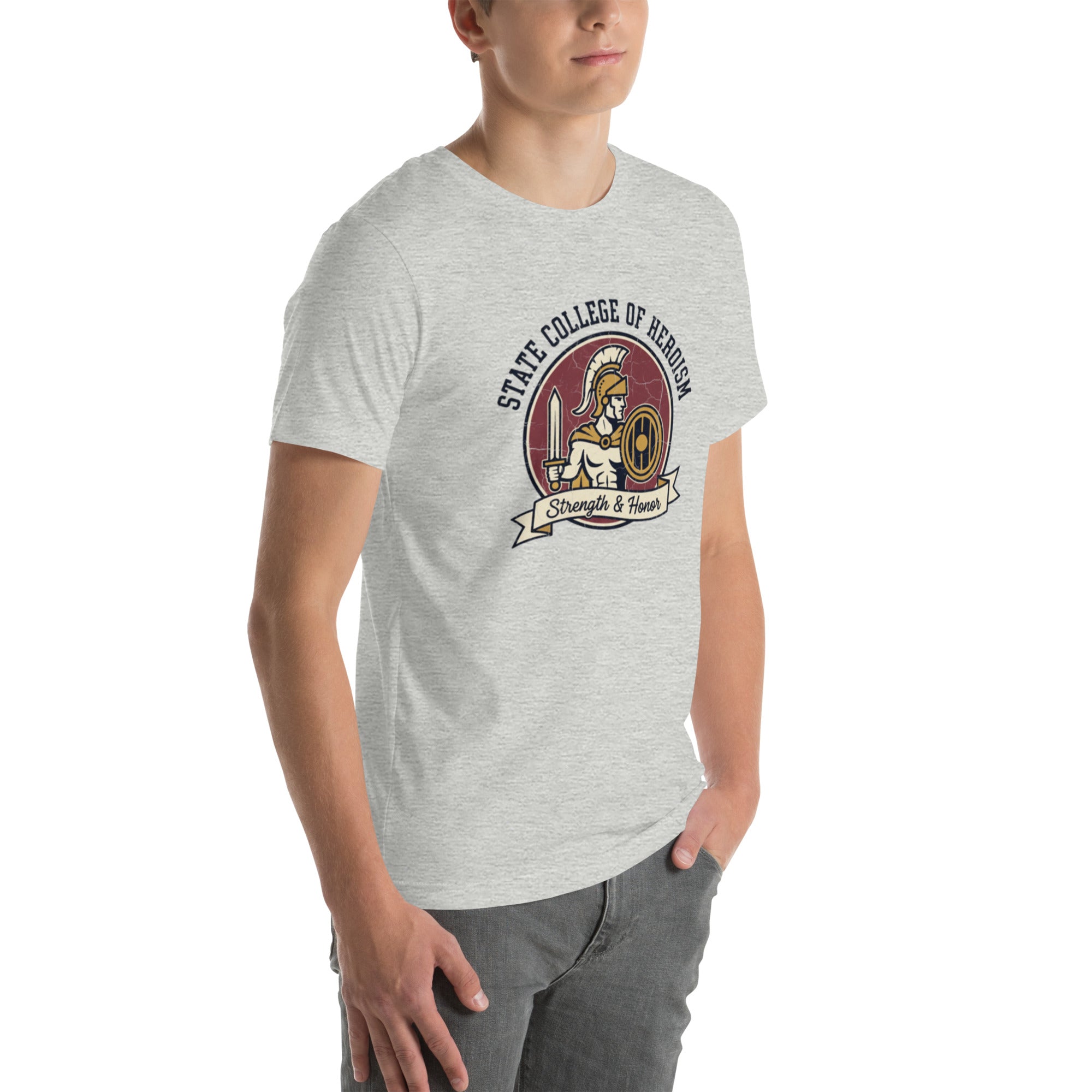 State College of Heroism T-Shirt | Geeky D&D Tee - Caster Coast