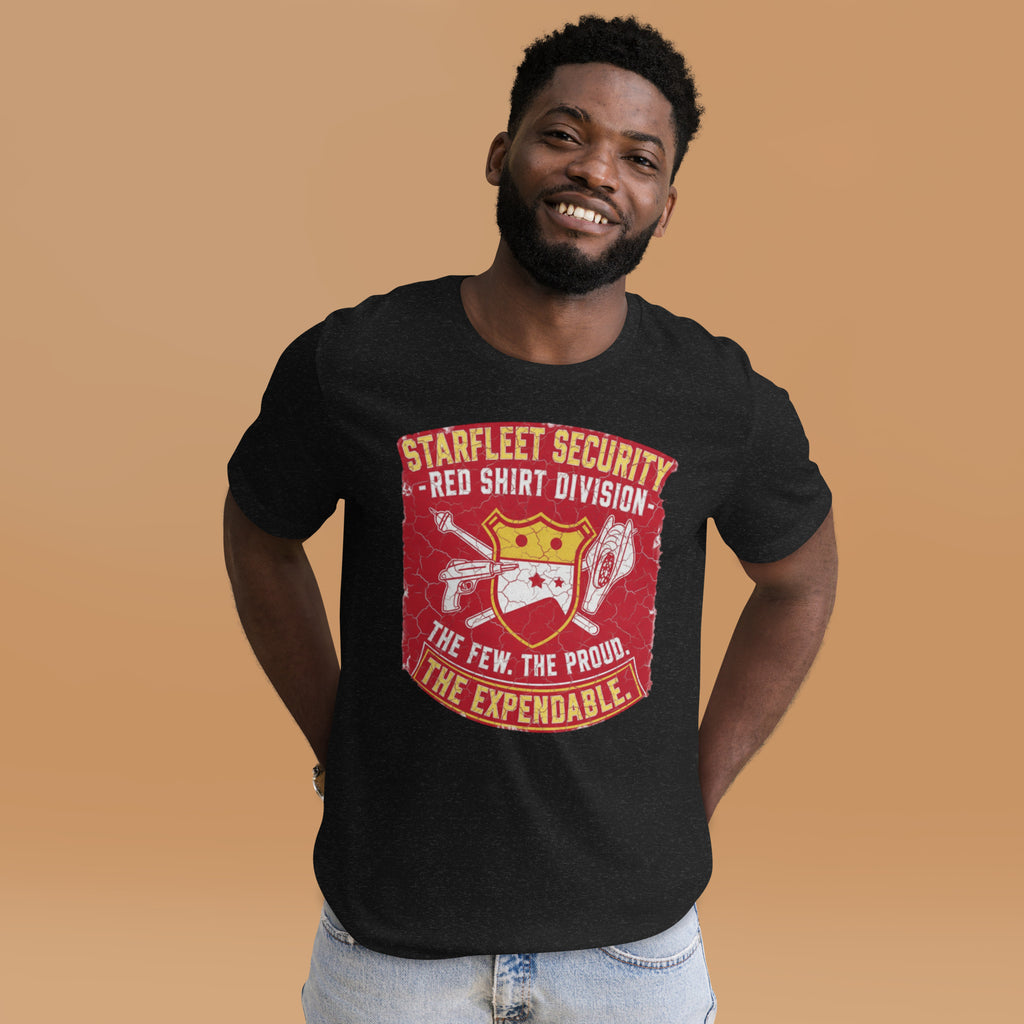 Official Redshirt Union T-Shirt | Funny Star Trek Vintage Tee - Caster Coast