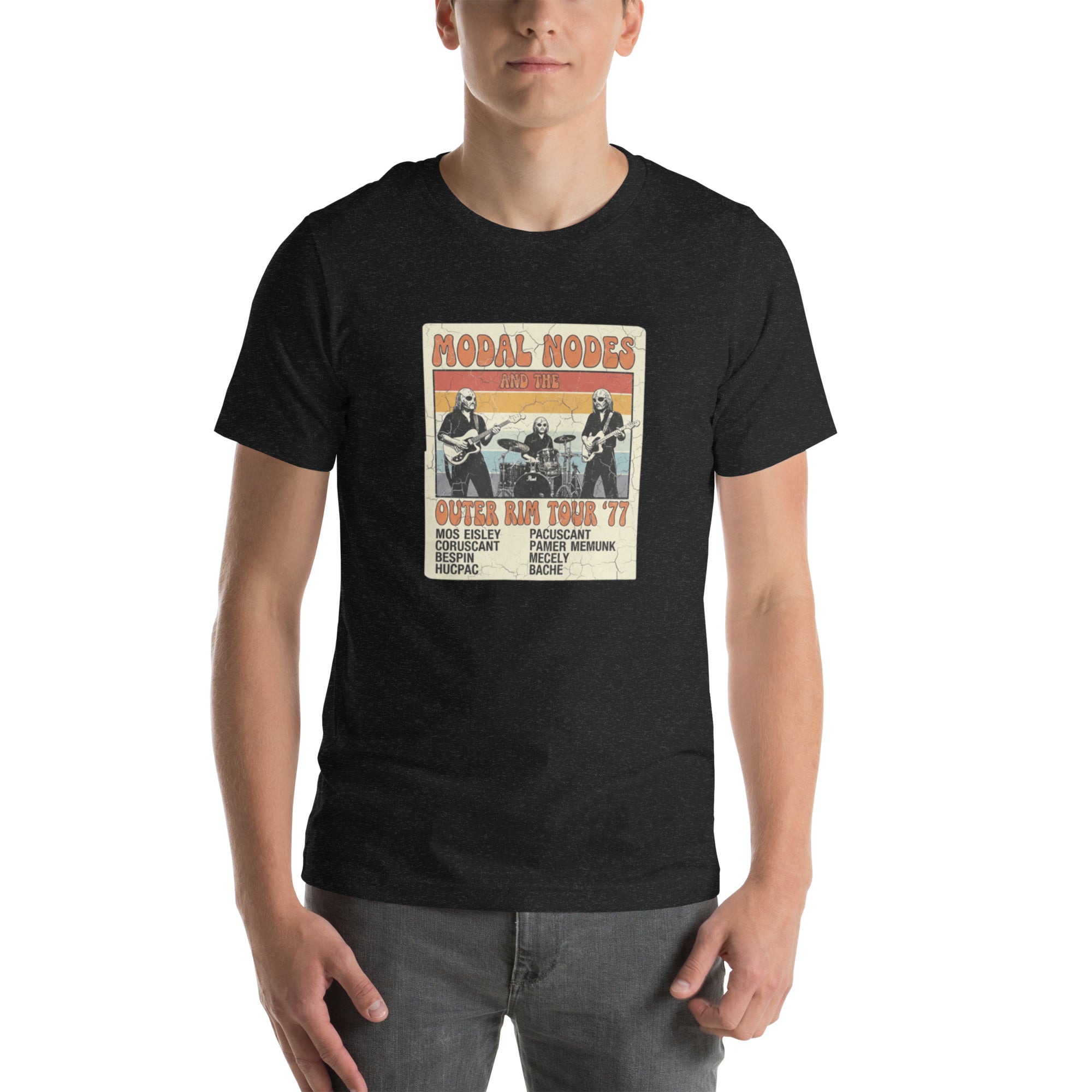 Galactic Concert Tee: Figrin D'an & the Modal Nodes Star Wars Cantina Band Shirt - Caster Coast