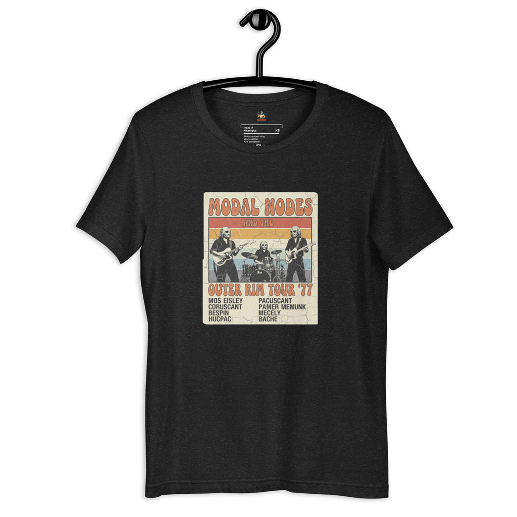 Galactic Concert Tee: Figrin D'an & the Modal Nodes Star Wars Cantina Band Shirt - Caster Coast