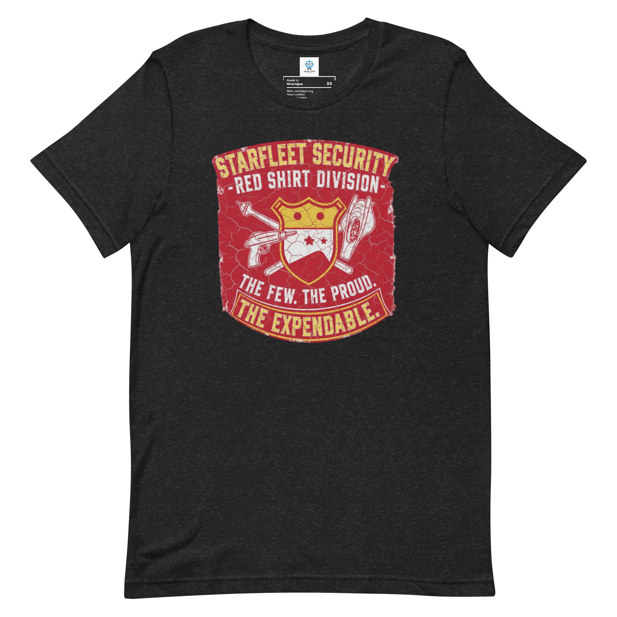 Official Redshirt Union T-Shirt | Funny Star Trek Vintage Tee - Caster Coast