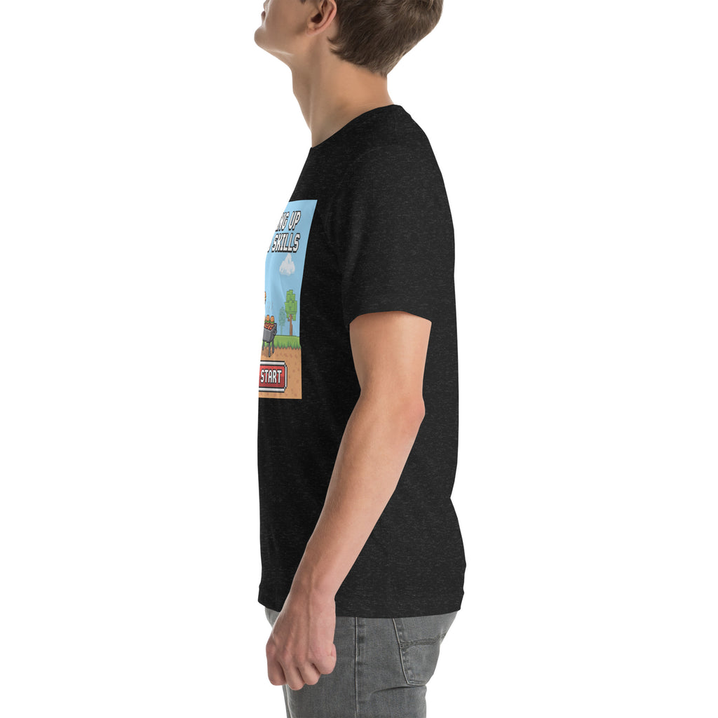 Gamer BBQ Dad T-Shirt: The Ultimate Gift for Gaming Dads | Funny & Comfortable Geeky Apparel - Caster Coast
