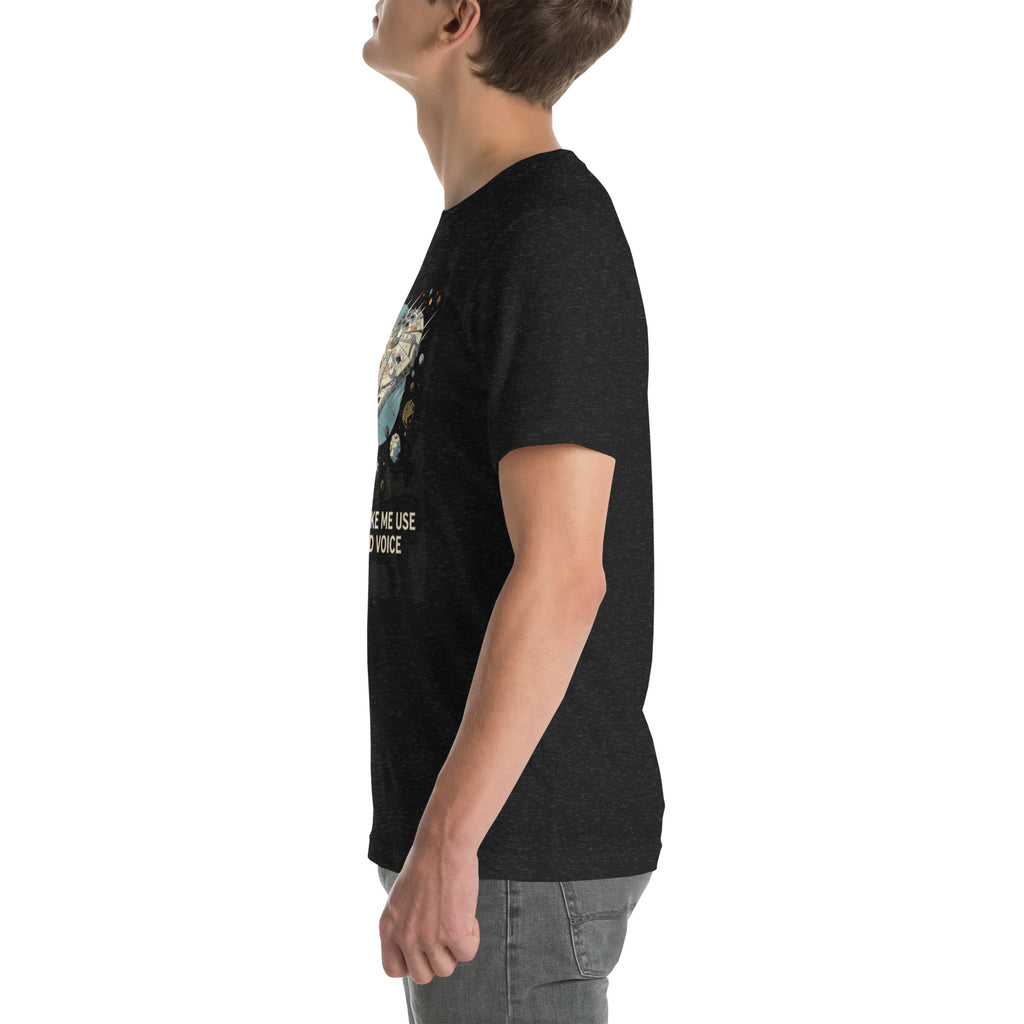 Star Wars Inspired "Dad Voice" T-Shirt | Funny Sci - Fi Tee for Geek Dads - Caster Coast