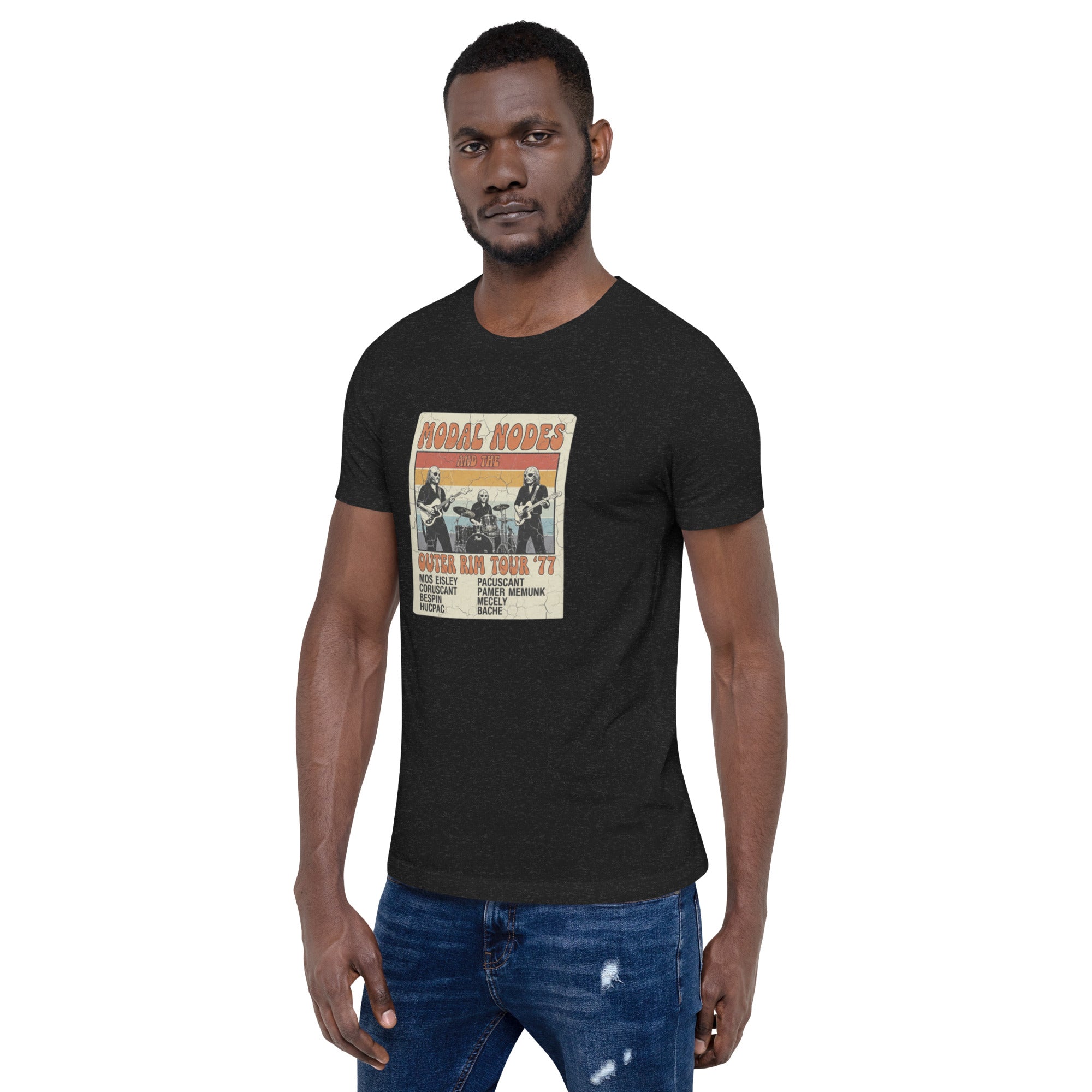 Galactic Concert Tee: Figrin D'an & the Modal Nodes Star Wars Cantina Band Shirt - Caster Coast