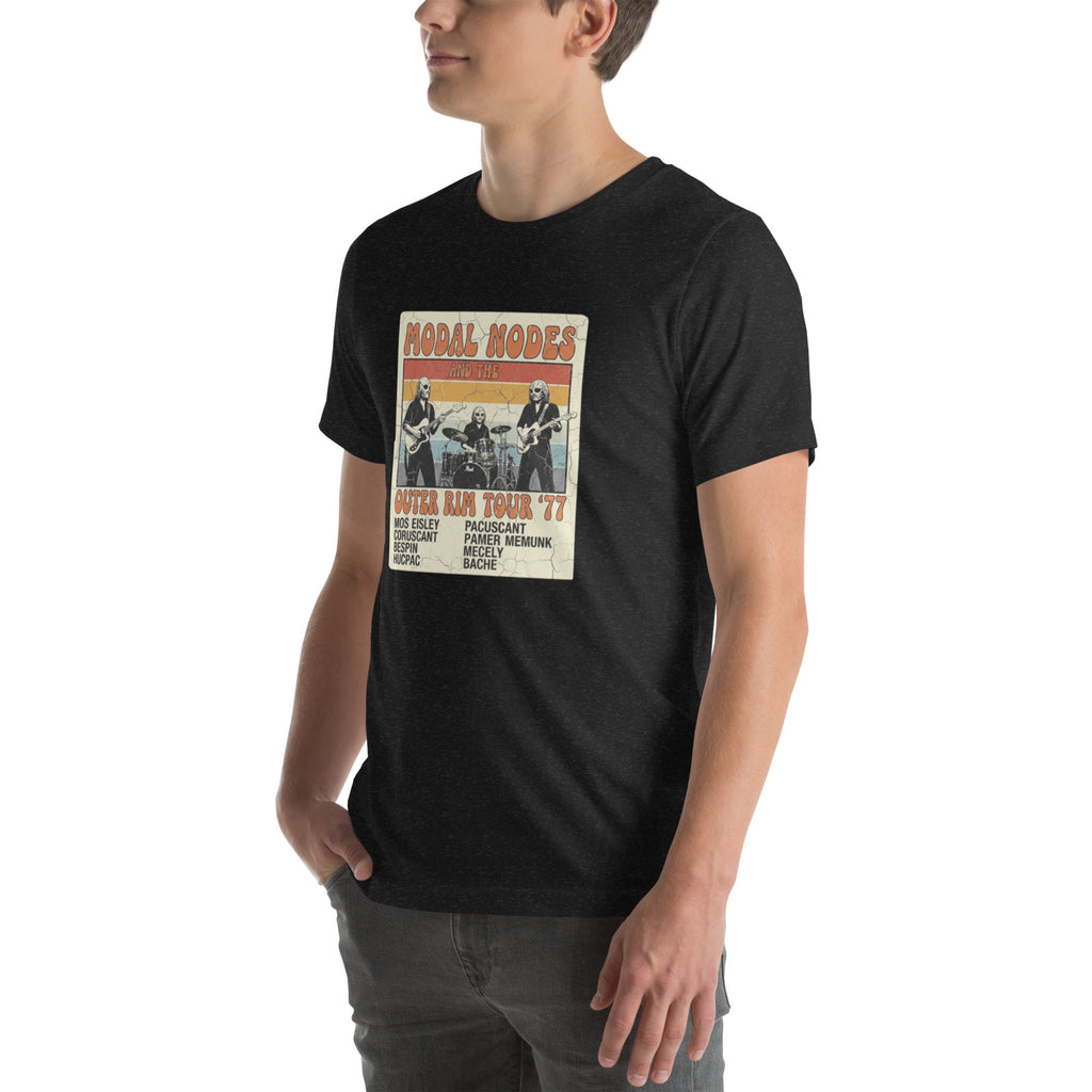 Galactic Concert Tee: Figrin D'an & the Modal Nodes Star Wars Cantina Band Shirt - Caster Coast