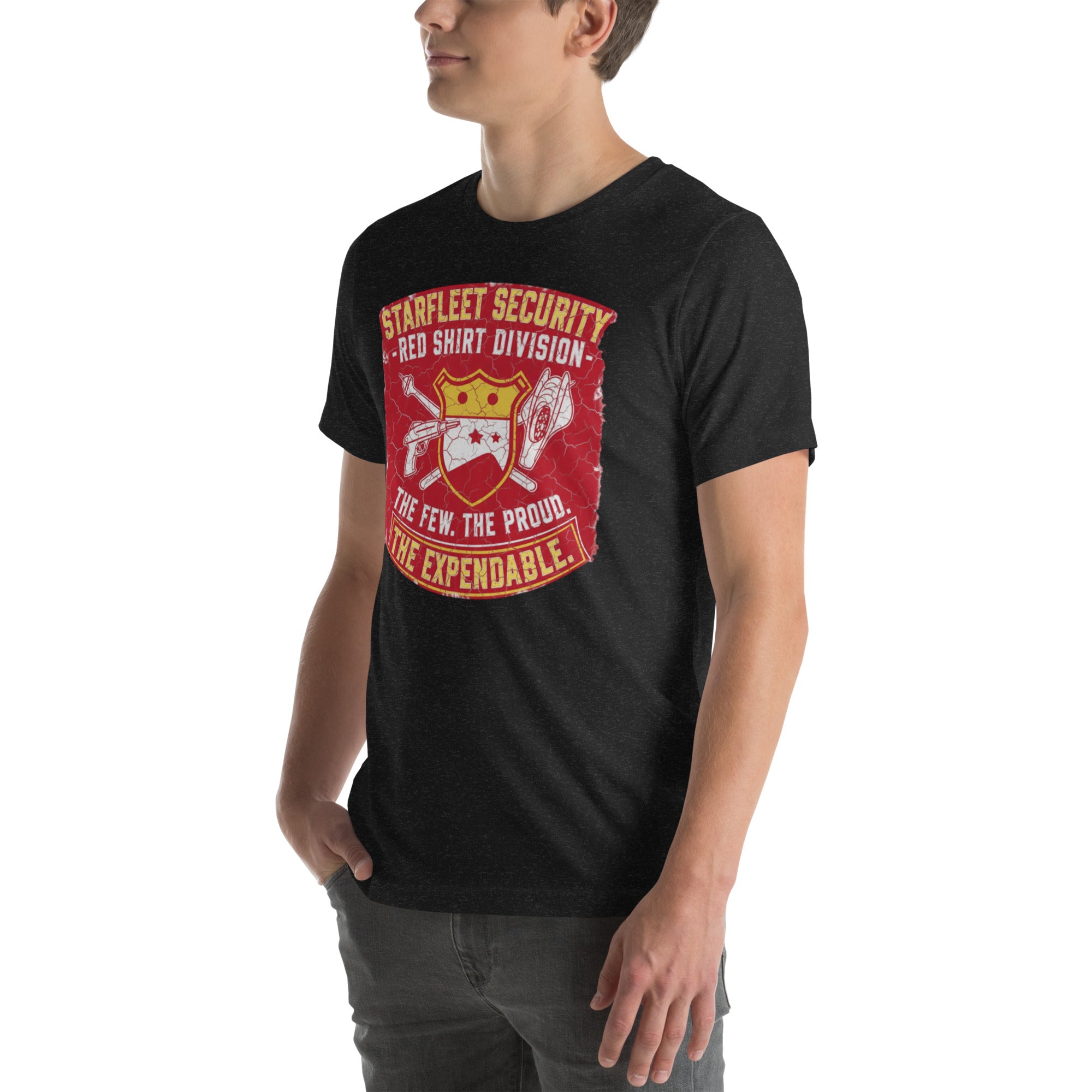 Official Redshirt Union T-Shirt | Funny Star Trek Vintage Tee - Caster Coast