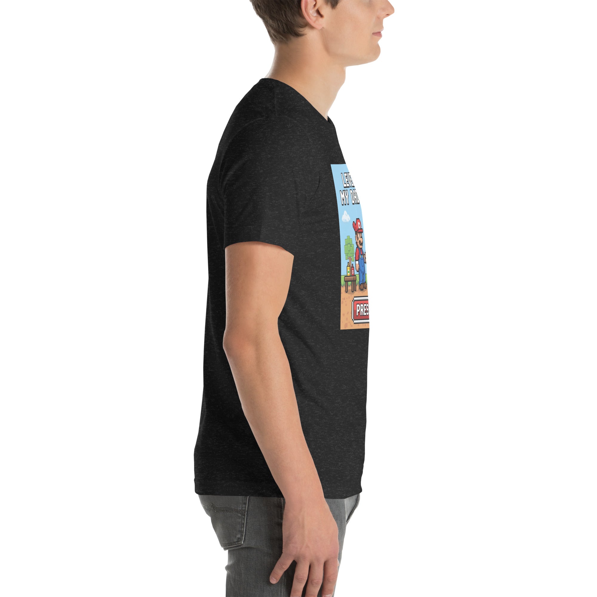 Gamer BBQ Dad T-Shirt: The Ultimate Gift for Gaming Dads | Funny & Comfortable Geeky Apparel - Caster Coast