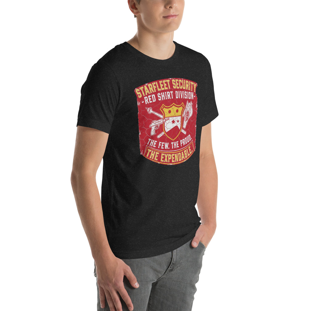 Official Redshirt Union T-Shirt | Funny Star Trek Vintage Tee - Caster Coast