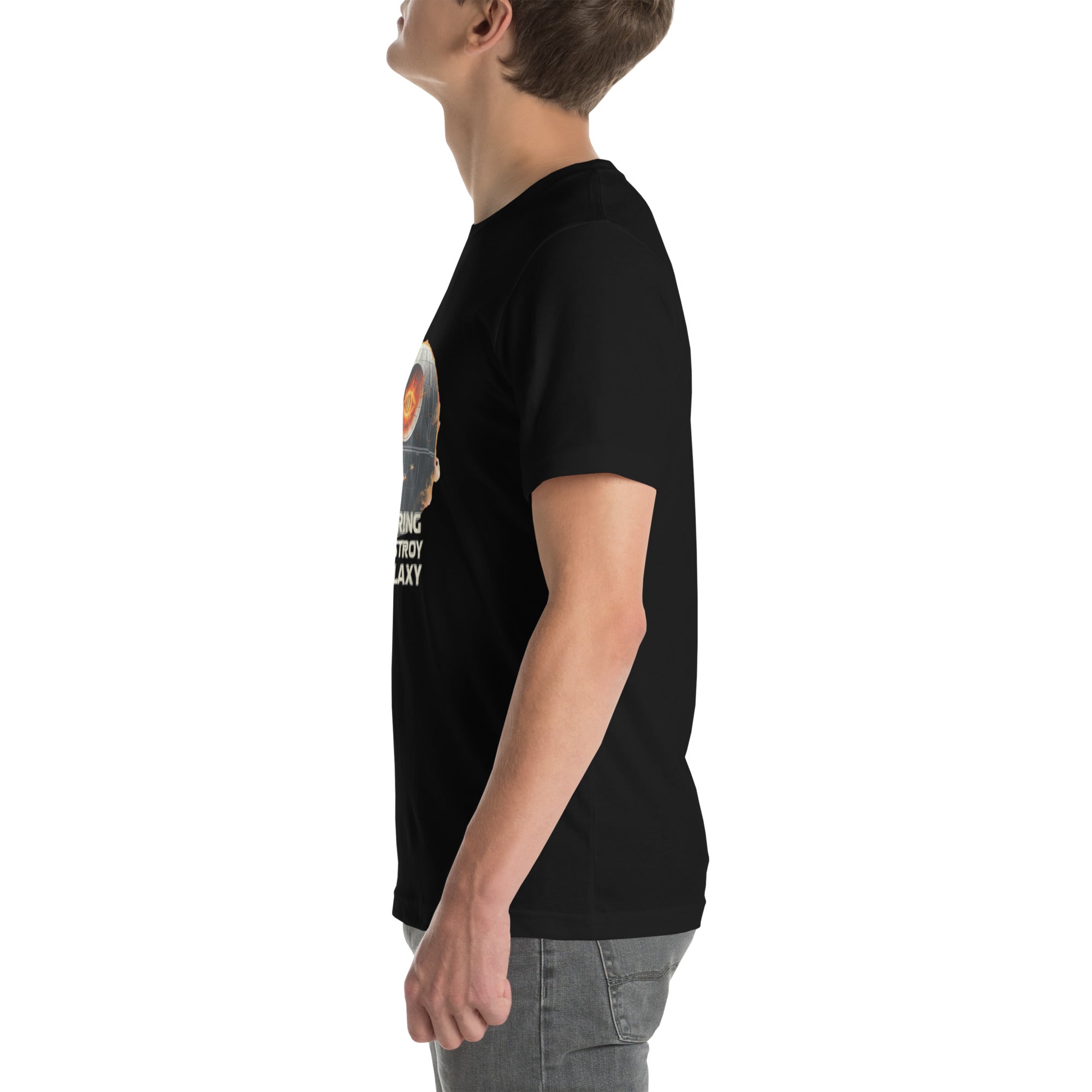 One Ring Death Star T-Shirt | Funny LOTR & Star Wars Mashup Tee - Caster Coast
